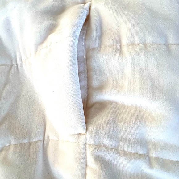 J Jill L Velour Ivory Puffer Vest, NWT - Picture 7 of 7